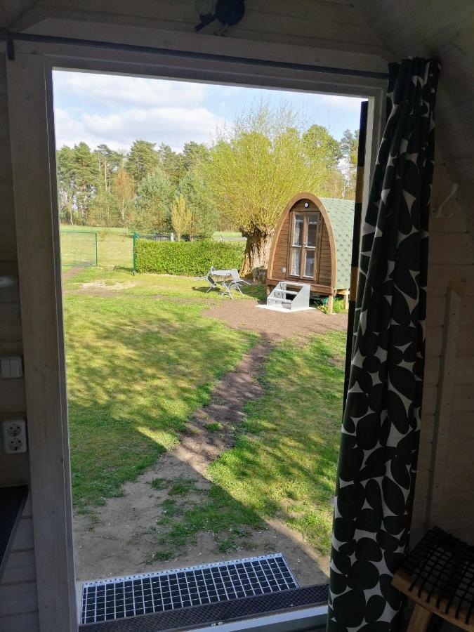 Hotel Zum Birkenhof Stechlin Bagian luar foto